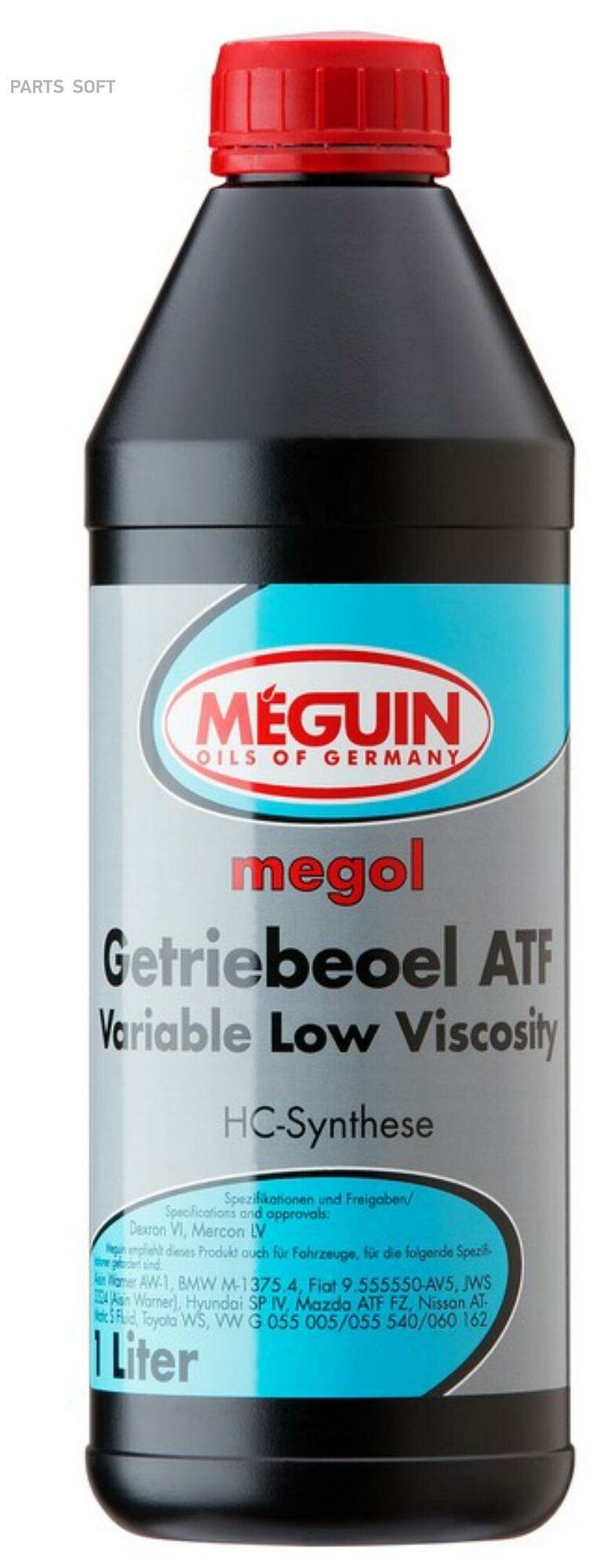 Нс-Синт. Тр.Масло Д/Акпп Megol Getriebeoel Atf Variable Low Viscosity (1л) Meguin арт. 33007