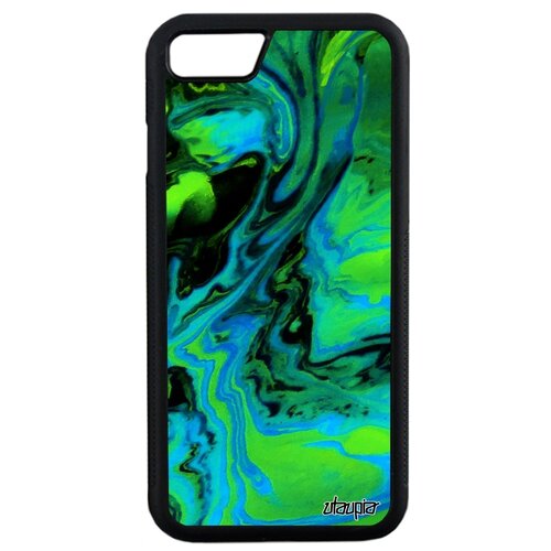 фото Чехол на телефон apple iphone se 2020, "волны" впечатление краски utaupia