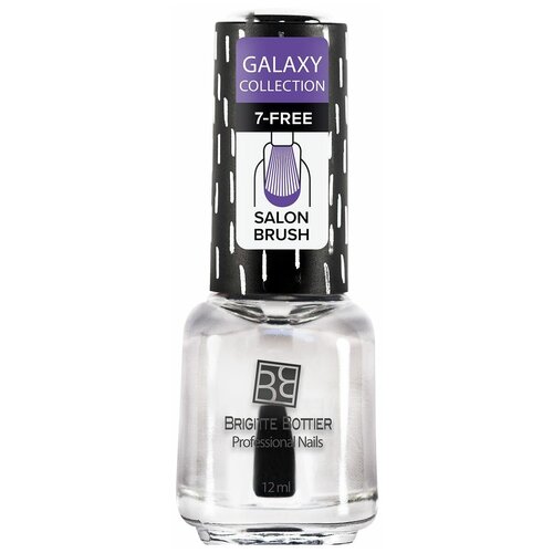 Brigitte Bottier Верхнее покрытие Galaxy Super Dry Top Coat, прозрачный, 12 мл brigitte bottier верхнее покрытие gloss up top прозрачный 12 мл