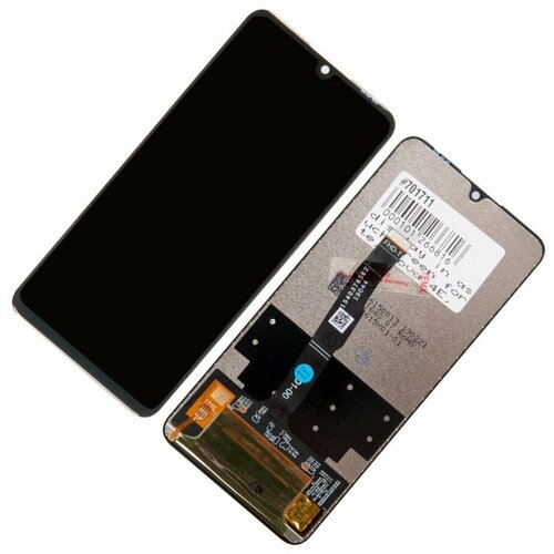 Display / Дисплей в сборе с тачскрином для Huawei P30 Lite, Nova 4E, Honor 20S, черный
