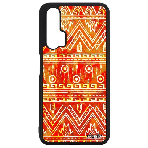 фото Чехол на смартфон nova 5t, "ацтекские мотивы" декор фон utaupia
