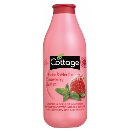 Гель для душа Cottage Strawberry & mint, 750 мл