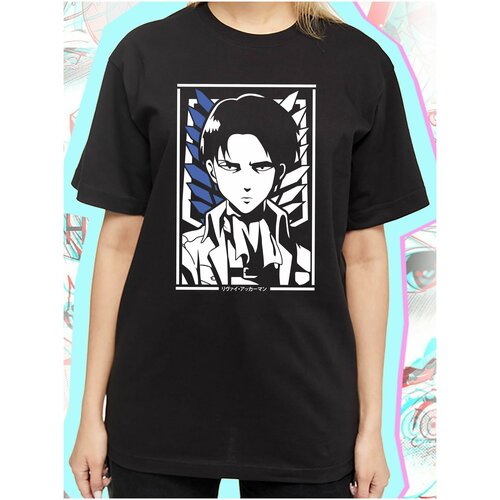 Футболка хлопок, размер XS, черный