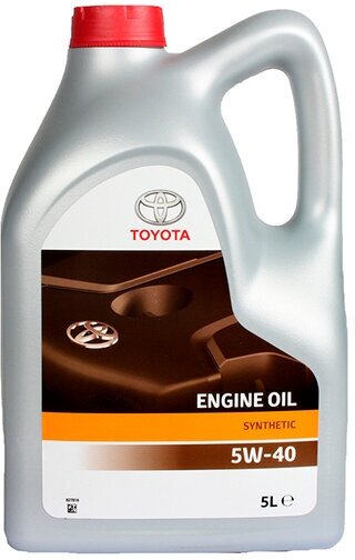 фото Моторное масло Toyota Engine Oil Synthetic 5W-40 SN/SM, 5 л