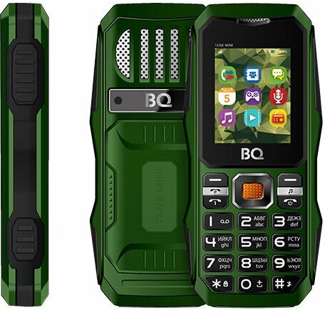 Сотовый телефон BQ 1842 Tank mini Dark Green
