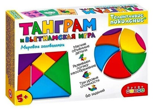 Настольная игра Танграм и вьетнамская игра