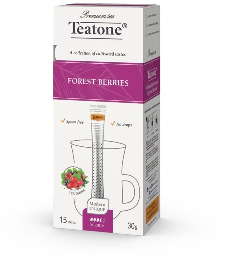 Напиток чайный Teatone Лесные ягоды 15 пак - фото №8