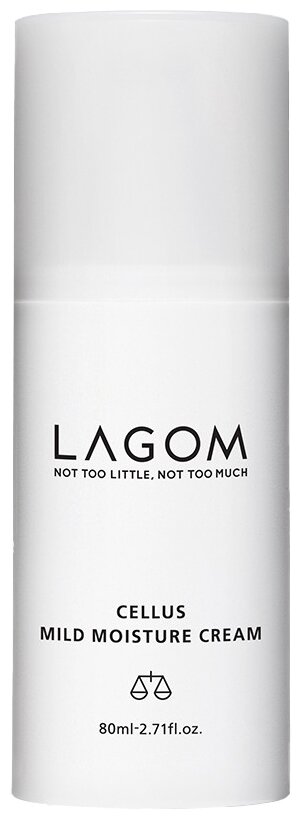 Lagom Cellus Mild Moisture Cream Нежный крем для восстановления и увлажнения кожи