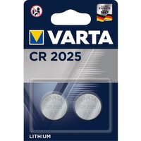 Батарейка (2шт) литиевая VARTA CR2025 дисковая 3В