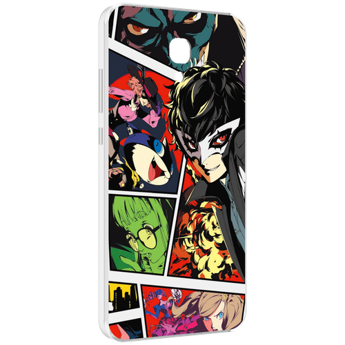 Чехол MyPads Persona 5 art для Meizu M6 (M711Q) задняя-панель-накладка-бампер