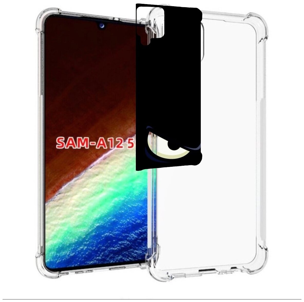 Чехол задняя-панель-накладка-бампер MyPads не надо-2 для Samsung Galaxy A12 (SM-A125F) 2020/21/A12 Nacho SM-A127F противоударный