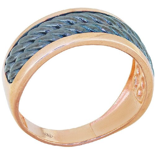 фото Кольцо sanis, красное золото, 585 проба, размер 20.5, золотой, красный санис