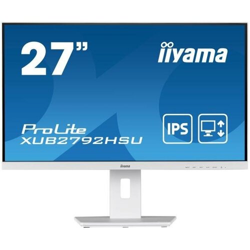 Монитор LCD 27 169 1920х1080FHD IPS nonGLARE 75 Гц 250cdm2 H178V178 10001 80M1 167M 4ms VGA HDMI DP white 1809600₽