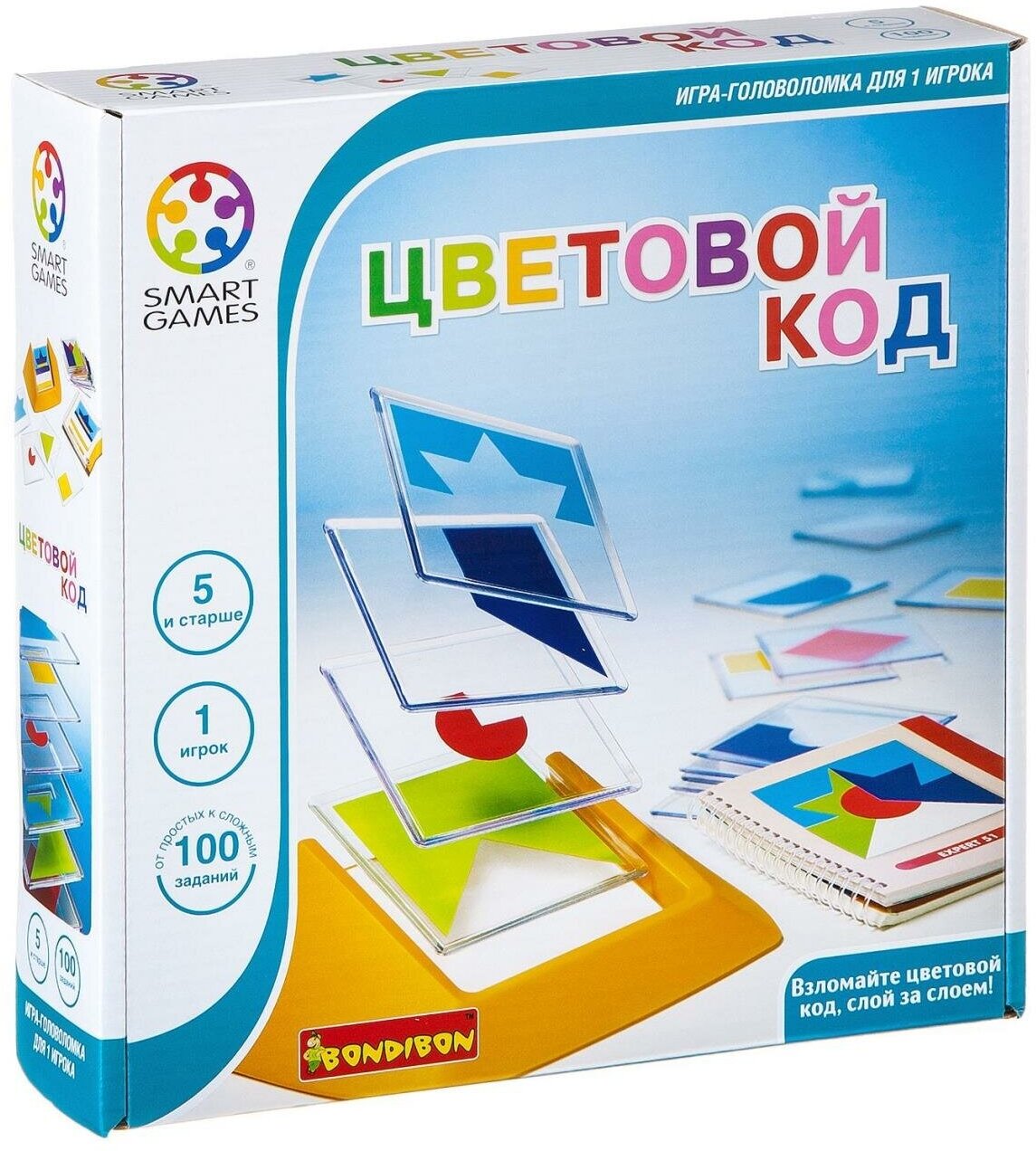 Логическая игра Bondibon Цветовой код арт. SG 090 RU