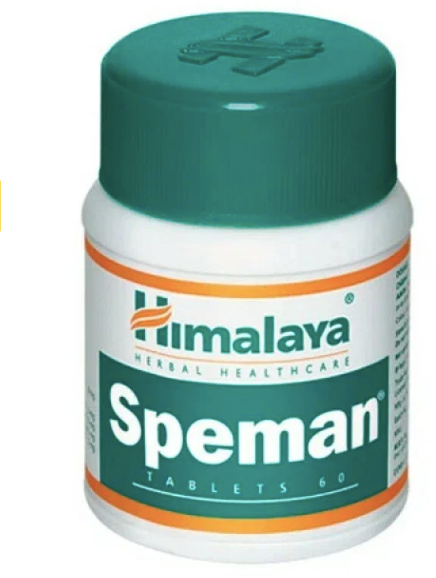 Экстракт растений Спеман Хималая (Speman Himalaya Herbals), улучшение потенции, лечение мужского бесплодия, заболевания простаты, 60 таб.