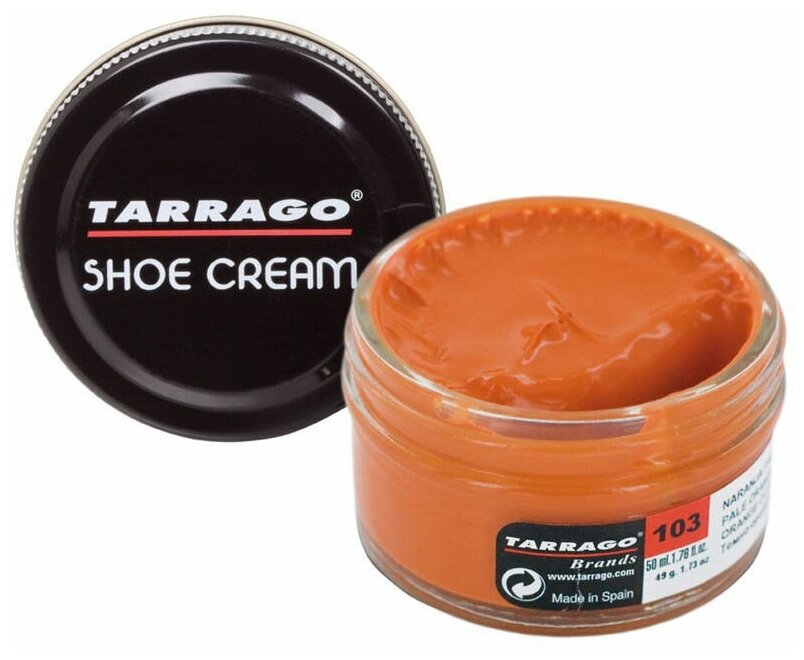 Tarrago Крем-банка Shoe Cream 103 pale orange