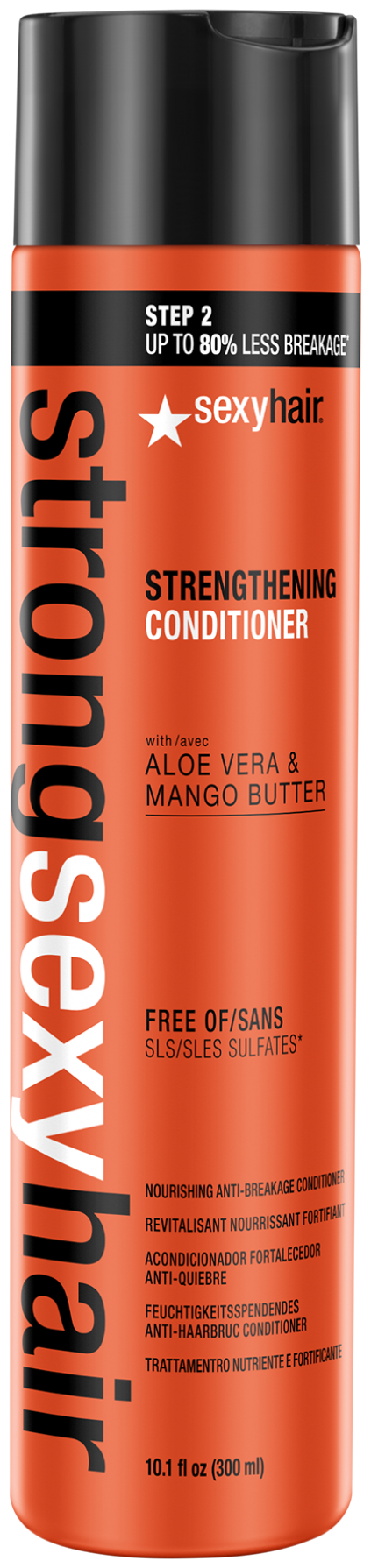 Кондиционер для прочности волос Sexy Hair Strong Color Safe Strengthening Conditioner Кондиционер, 300 мл