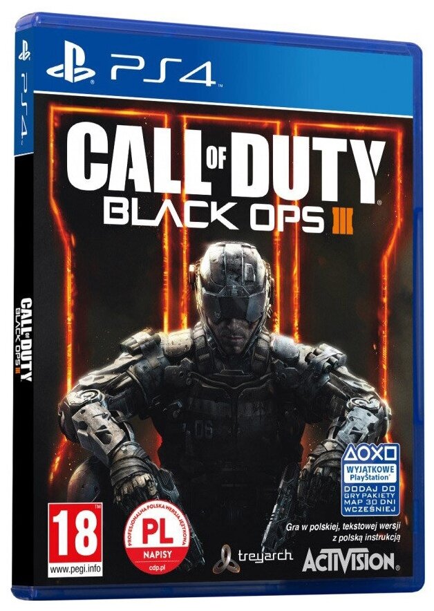 PS4 игра Activision Call of Duty: Black Ops III