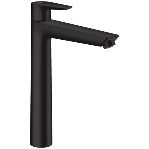 фото Смеситель для раковины hansgrohe talis e 71716670 черный матовый