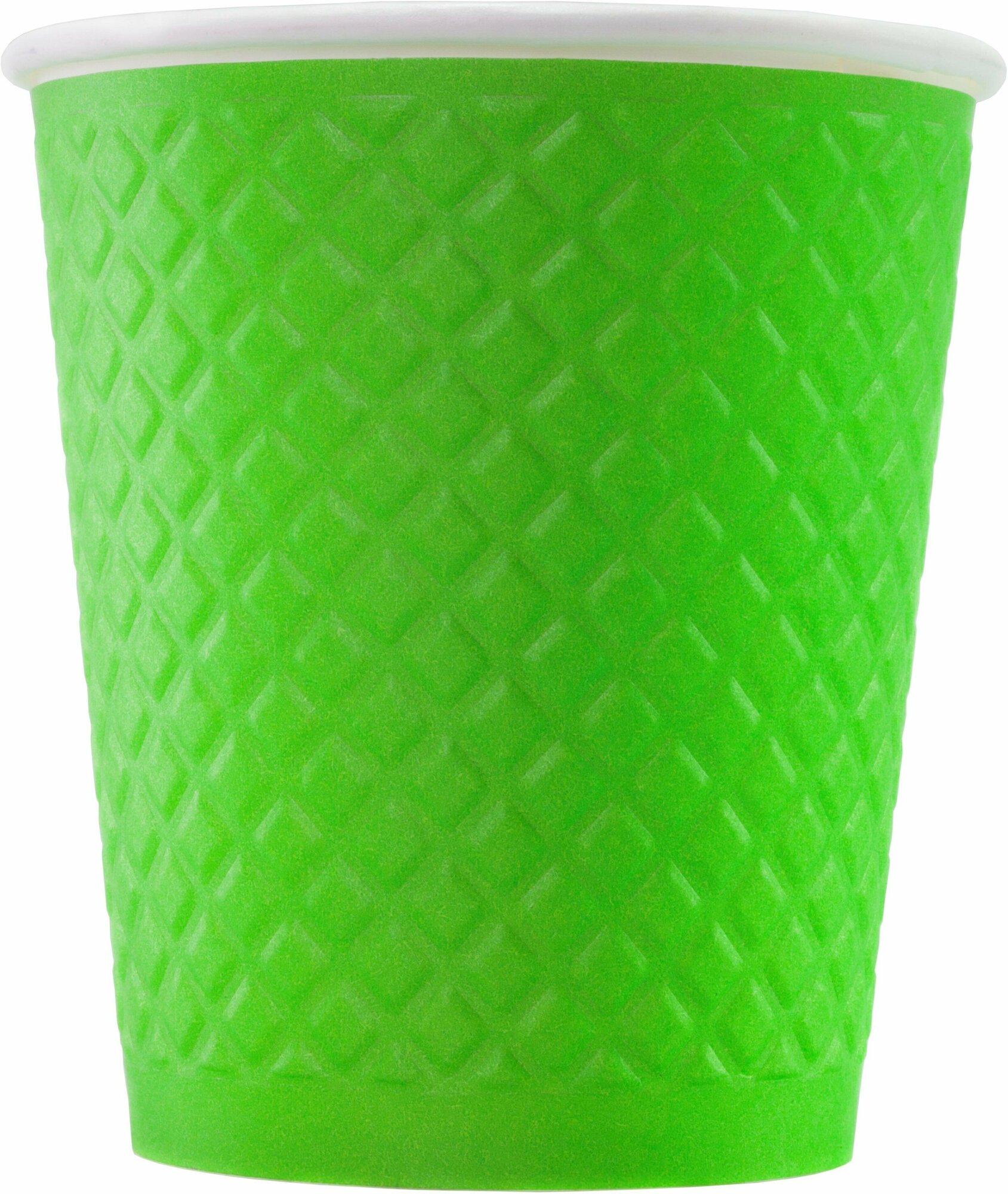 Стаканы одноразовые бумажные двухслойные Formacia, объем 250 мл, в наборе 25 шт. разноцветные, стаканчики для кофе с вафельной тектурой - фотография № 9