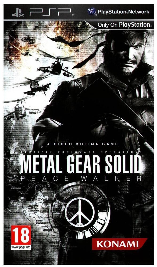 Игра Metal Gear Solid: Peace Walker для PlayStation Portable