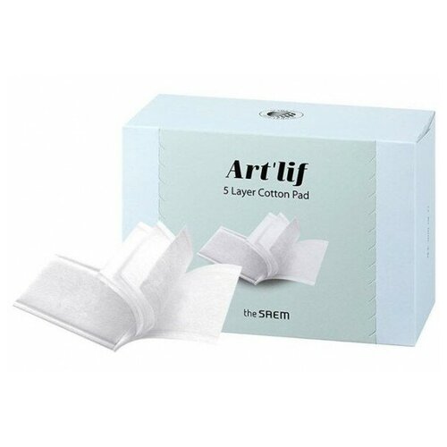 фото Диски хлопковые the saem art'lif 5 layer cotton pad