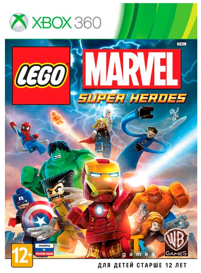 LEGO Marvel: Super Heroes Русская Версия (Xbox 360)