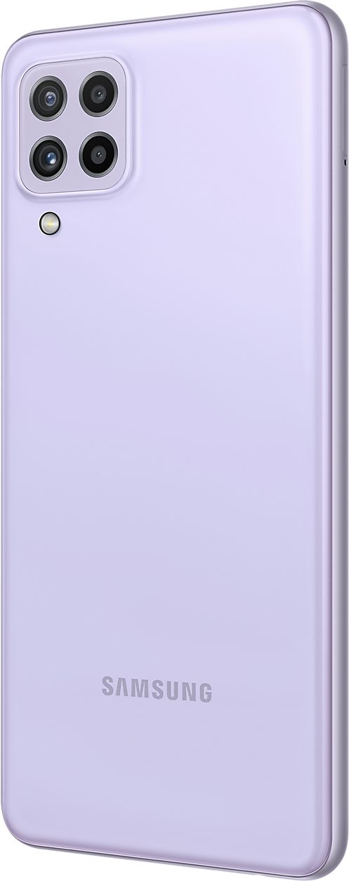Мобильные телефоны ZOPO Смартфон Samsung Galaxy A22 6/128 ГБ, Dual nano SIM, фиолетовый