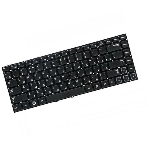 Клавиатура ZeepDeep для ноутбука Samsung 300E4A 300V4A черная без рамки гор Enter accessories BA59-03180C 844₽