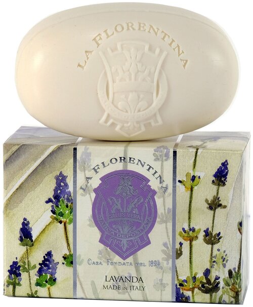 La Florentina Мыло кусковое Lavender, 300 г