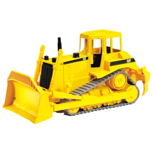 Бульдозер Bruder CAT (02-422) 1:16, 40 см, жёлтый бульдозер bruder cat 02 452 1 16 54 см желтый черный