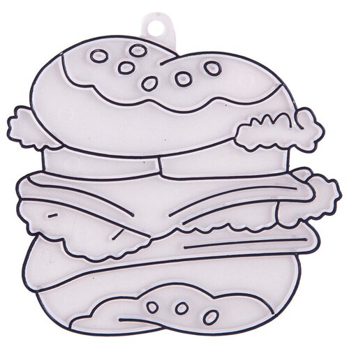 Трафарет-раскраска витражный малый 