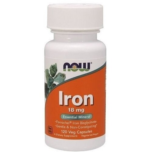 NOW Iron 18 mg (120 вег кап)