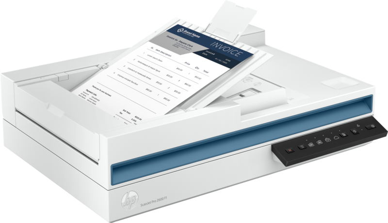 Документ-сканер планшетный HP ScanJet Pro 2600 f1 20G05A CIS, A4, 1200dpi, 24 bit, USB 2.0, ADF 60 sheets, Duplex, 25 ppm/50 ipm