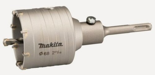 Изображение товара Твердосплавная коронка Makita SDS-PLUS в сборе 68х175 мм, M22 (центр. сверло, адаптер)