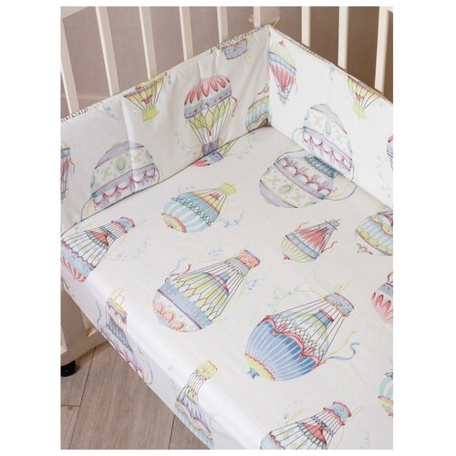 бампер Воздушный шар (2 предмета) Бежевый