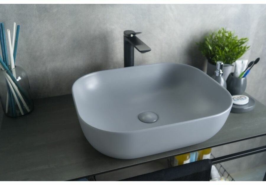 Раковина Gid Gm1302 серая - фото №1