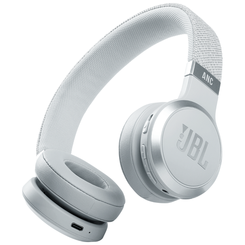 Беспроводные наушники JBL Live 460NC, mini jack 3.5 mm, белый