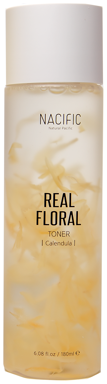 NACIFIC Тонер для чувствительной кожи с лепестками календулы Real Floral Calendula, 180 мл