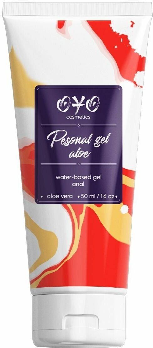 Анальная смазка на водной основе OYO Personal Gel Aloe - 50 мл.