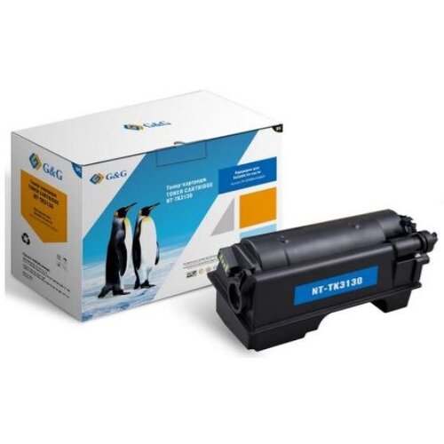 G&G toner cartridge for Kyocera M3550idn/M3560idn/FS-4200DN/4300DN 25 000 pages with chip TK-3130 1T02LV0NL0 гарантия 12 мес.