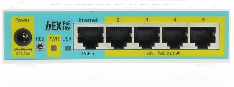 Маршрутизатор MikroTik hEX PoE lite - фото №16