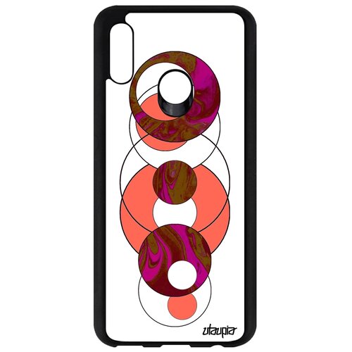фото Чехол для мобильного honor 10 lite, "круги" сфера рисунок utaupia