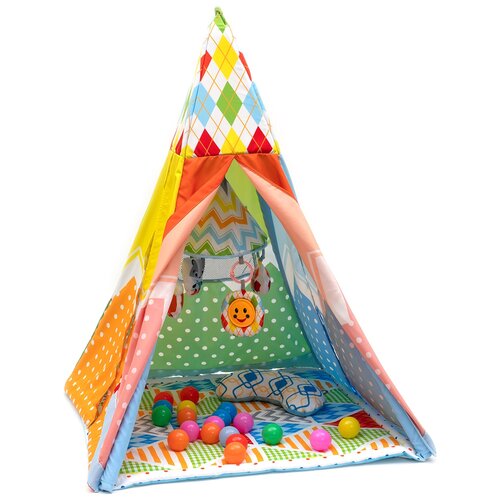 фото Развивающий коврик funkids tent with me mat cc8726