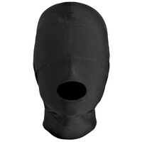 Pipedream Маска на голову Spandex open mouth hood (PD3855-02), черный