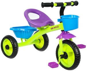 Трехколесный велосипед Micio Antic, салатовый/фиолетовый/синий