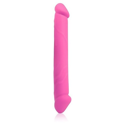 COSMO Фаллоимитатор силиконовый Extra Pleasure 23 см (CSM-23086), розовый
