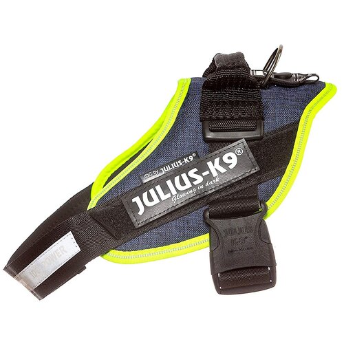 Шлейка JULIUS-K9 IDC Powerharness 3 черный, XXL