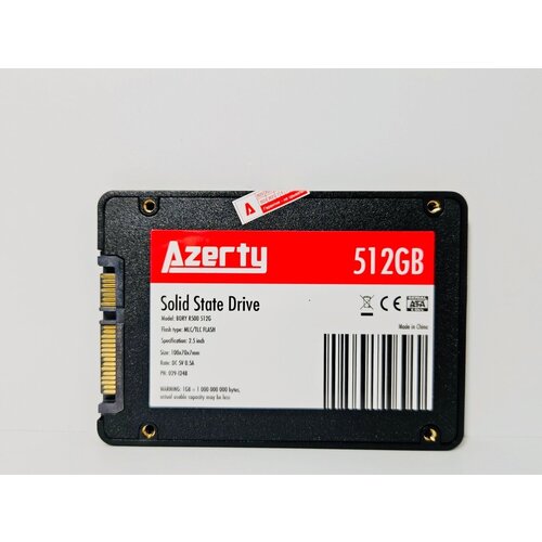 SSD накопитель 25 512Gb Azerty Bory R500 229000₽