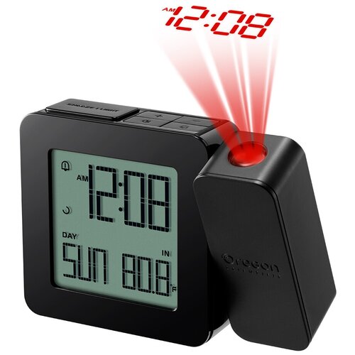 фото Часы с термометром oregon scientific rm338px, черный